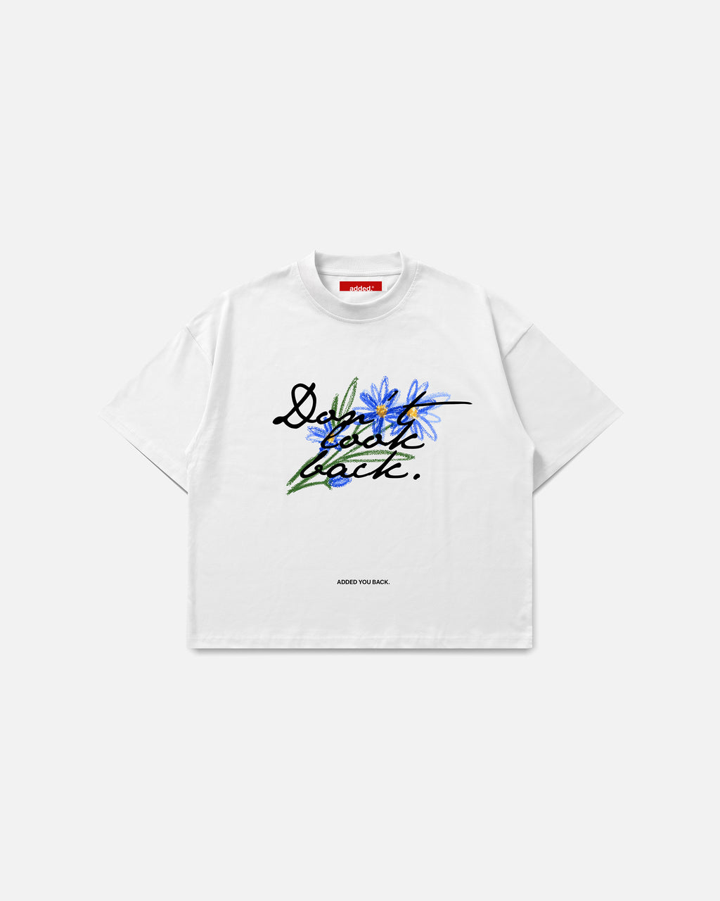 BLUE FLOWERS TEE