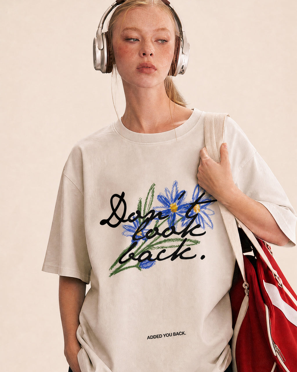BLUE FLOWERS TEE