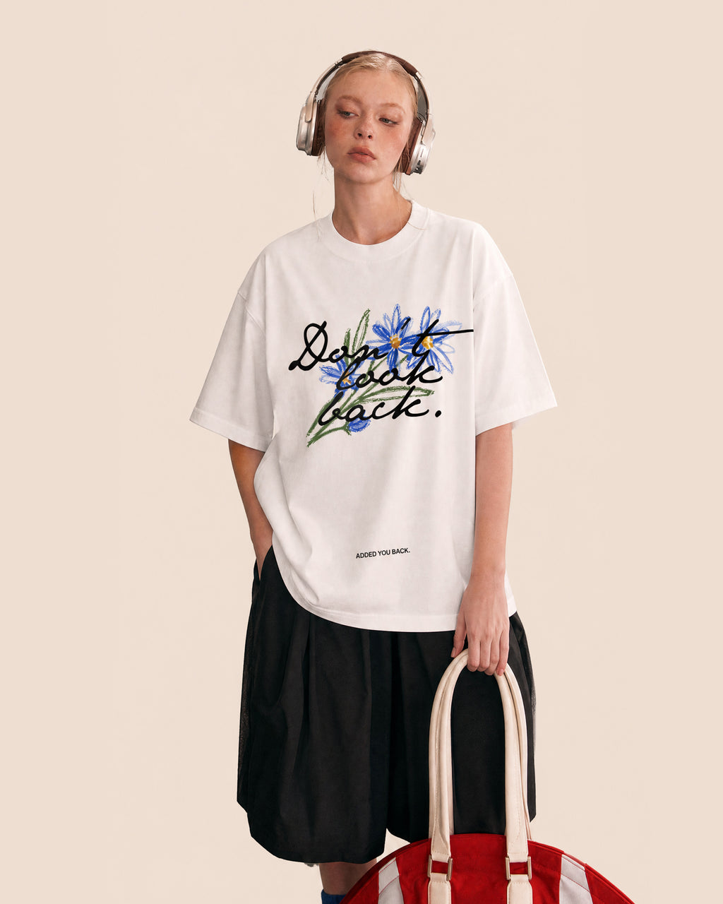 BLUE FLOWERS TEE